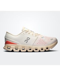 On Cloud X 4 Damen ivory salmon