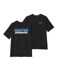 Patagonia P6 Logo Responsibili-Tee Herren black