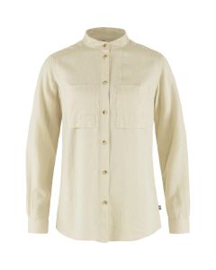 Fjällräven Övik Hemp Shirt LS Damen white