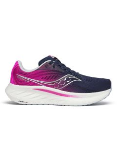 Saucony Ride 18 Damen navy fuchsia