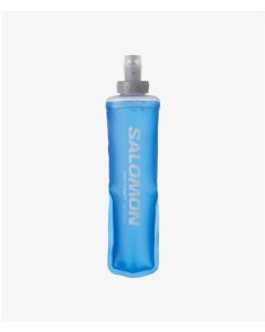 Soft Flask 250ml/8oz 28mm clear blue