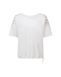 Sherpa Kalindi Top Damen katha white