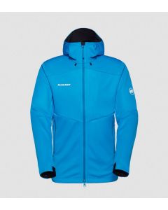 Mammut Ultimate VII SO Hooded Jacket Herren glacier