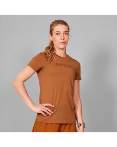Saysky Logo Pace T-shirt Damen orange