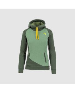 Karpos Pramper Hoodie Fleece Damen green