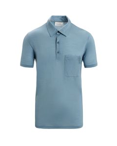 Icebreaker Drayden SS Polo Herren blue