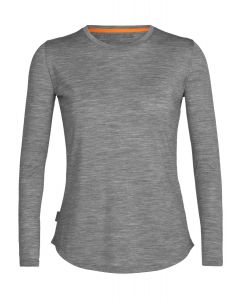 Icebreaker Sphere II LS Shirt Damen grau