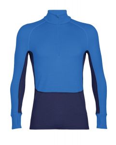 Icebreaker  ZoneKnit 260 LS Half Zip Herren blue