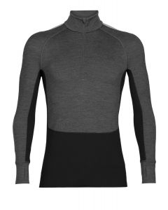 Icebreaker  ZoneKnit 260 LS Half Zip Herren grey