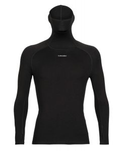 Icebreaker MerinoFine Rollkragenpullover Herren black