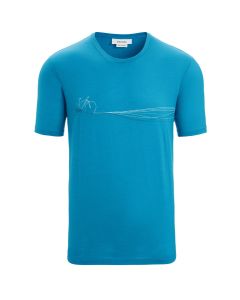 Icebreaker Tech Lite II SS Tee Cadence Herren blue