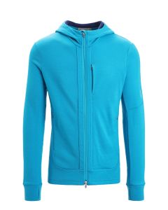 Icebreaker Quantum III LS Zip Hoody Herren blau