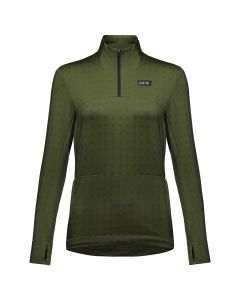 Gore Everyday Thermo 1/4-Zip Damen green