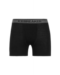 Icebreaker Anatomica Boxers wFly Herren black