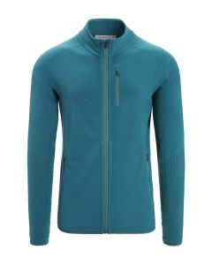 Icebreaker Descender LS Zip Herren green