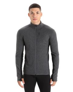 Icebreaker Descender LS Zip Herren grey