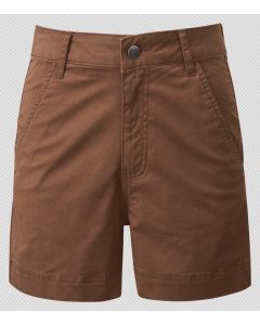 Tentree Twill High Waist Short Damen cedar
