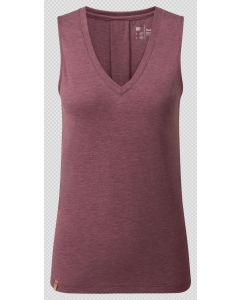TenTree Treeblend V-Neck Tank Damen berry