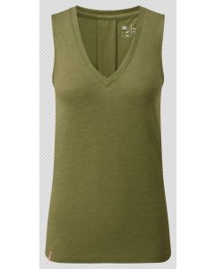TenTree Treeblend V-Neck Tank Damen olive
