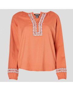 Sherpa Tharu LS Top Damen orange