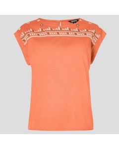 Sherpa Tharu SS Top Damen orange