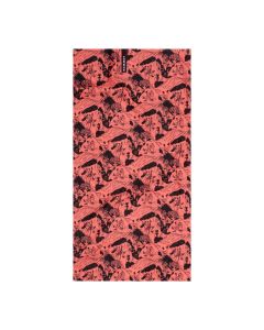 Mammut Neck Gaiter Climbing Scene salmon