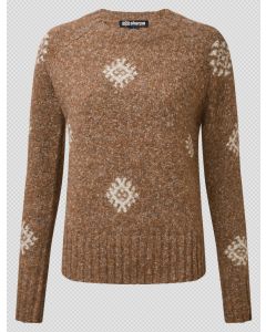 Sherpa Vindo Crew Pullover Damen caramel