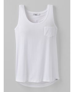 Prana Foundation Scoop Neck Tank Damen weiß