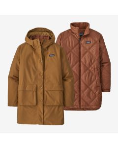 Patagonia Pine Bank 3-in-1 Parka Damen brown