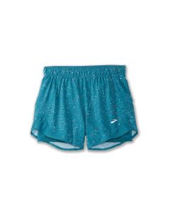 Brooks Chaser 5 2-in-1 Short Damen lagoon