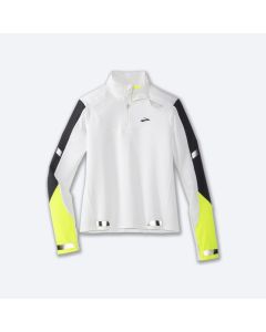 Brooks Run Visible 1/2 Zip Damen white