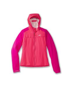 Brooks High Point WP Jacket Damen pink