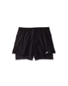 Brooks High Point 3zoll 2in1 Short Damen black