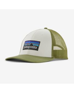Patagonia P-6 Logo LoPro Trucker Hat unisex buckhorn green