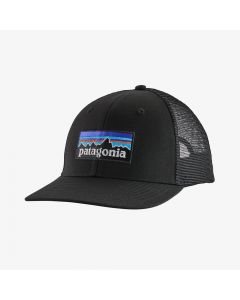 Patagonia P-6 Logo Trucker Hat schwarz
