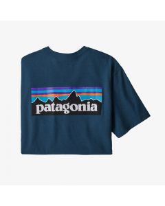 Patagonia P-6 Logo Responsibili-Tee Herren blau