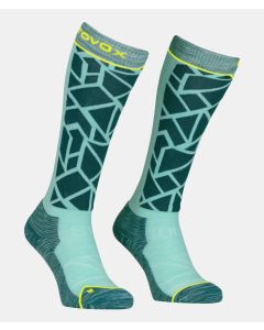 Ortovox Ski Tour Comp Long Socks Damen dark pacific