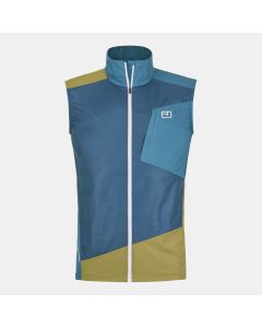 Ortovox Windbreaker Vest Herren petrol