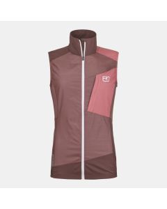 Ortovox Windbreaker Vest Damen rose