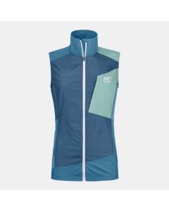 Ortovox Windbreaker Vest Damen petrol