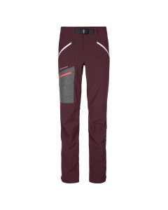 Ortovox Cevedale Pants Damen wine