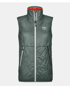 Ortovox Swisswool Piz Vial Vest Damen arctic grey