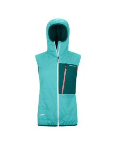 Ortovox SWISSWOOL PIZ DUAN VEST Damen türkis  