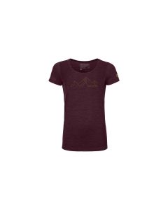 Ortovox 150 Cool Mountain Face TS Damen dark wine