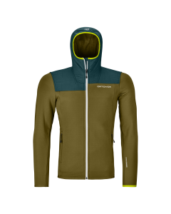 Ortovox Fleece Plus Hoody Herren green