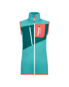 Ortovox FLEECE GRID VEST Damen ice