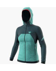 Dynafit Tour Wool Thermo  Hoody Damen türkis