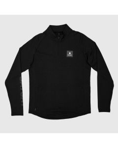 Saysky Blaze Half zip LW Fleece Herren black