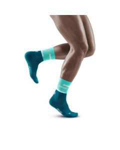 CEP Run Socks Mid Cut Herren ocean petrol