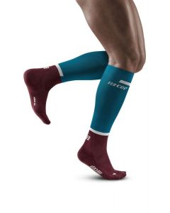 CEP Run Socks Tall Herren petrol red